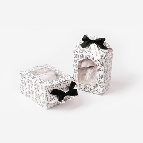 Paper boxes wedding folding candy/gift/underwear/candle packaging boxes with window