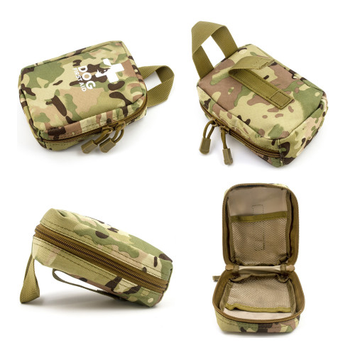 Camouflage Easy to attach pet first aid kit for home survival