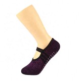 Wholesale Non Slip Yoga Socks for Women, Anti-Skid Pilates, Barre, Bikram Fitness Socks with Grips