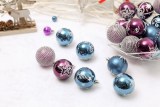 BSCI factory best sale plastic christmas ball decoration