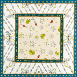 Good Price High Quality Women Neck Silk Square Head Scarf, Ladies 100% Silk Scarf