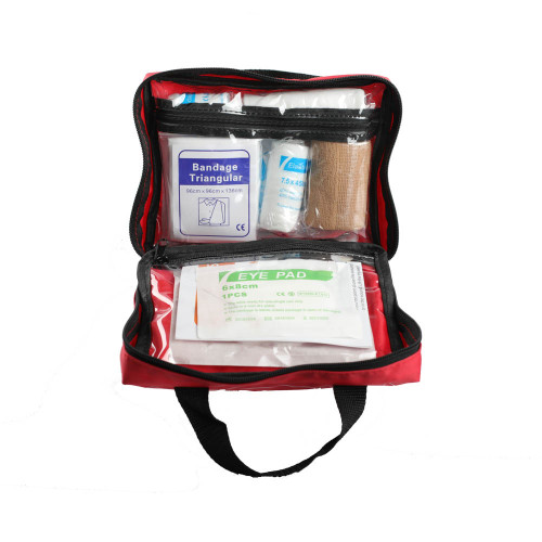 Dongguan city large custom portable first aid emergency kit for travel outdoor school