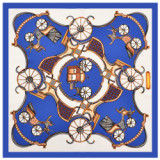 30 Patterns Fashion Scarves For Women Shawl Print Silk Satin Hijab Scarf Female Bandana 70*70cm Luxury Brand Square Shawls Scarf
