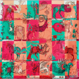 OEM Custom Print Fashion Lady Twill 90cm Square 100% Pure Silk Scarves