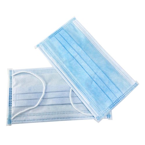 CE approved non woven protective face mask disposable 3-ply colour face mask