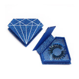 Customize Your Own Luxury Paper Cardboard Valentine Pink 3d Mink Lashes Eyelash Packaging Box