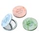 Customizable colors metal and glass makeup compact mirror pocket mirror