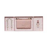 Custom luxury paper christmas empty cardboard bridesmaid pink gift boxes for handbags purse