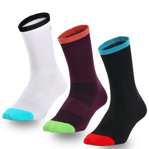 Custom High quality Professional Racing Cycling Socks Breathable Road Bicycle Socks Outdoor Running Sports Basketball Socks
