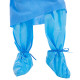 Environmentally friendly Disposable boot cover PP  CPE nonwoven material anti slip shoe covers