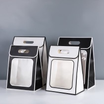 Paper Bag With Window Gift Craft Paper Bag Food Packaging Paper Bags