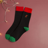 2021 Christmas Socks Men And Women Cotton Socks New Design Santa Claus Elk Socks