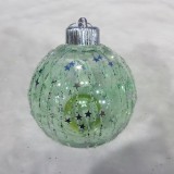 10cm clear plastic Christmas ball Ornaments