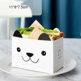 Wholesale Bread Cake Box For Sandwich Packaging Steak Packaging Baked puff Food Box