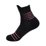 Custom Outdoor Sports Cotton Socks Non Slip Shock Absorption Men's Sports Socks Men Basketball Football Running Socks Breathable