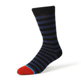 Fashion High Quality Street Stripe Design Funny Girls Woman Custom Wholesale Happy Socks