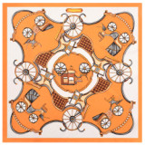 30 Patterns Fashion Scarves For Women Shawl Print Silk Satin Hijab Scarf Female Bandana 70*70cm Luxury Brand Square Shawls Scarf
