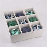 Factory Original Design 6cm Shiny painted decorative  plastic Christmas ball for Christmas tree