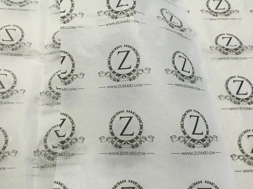 Fashionable custom printed tissue wrapping paper for trending products packaging clothes wrapping tissue paper
