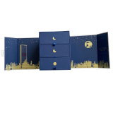 Hot Selling Custom Logo  Enviromental Apparel Packaging Magnet  Two Door Style Gift Box