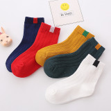 Baby Sock Autumn And Winter Combed Cotton Baby Cartoon Boys and Girls Middle Stockings