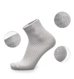 Factory Direct Sale Wish Explosive Style  Individually Wrapped Black Classic Middle Tube Style   Bamboo Fiber Deodorant Socks