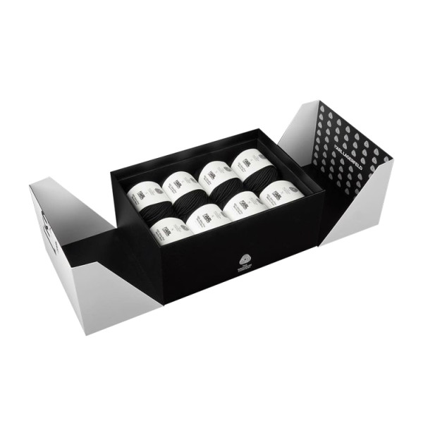 Custom Logo Luxury Rigid Cardboard Double Door Open Flip Lid Magnet Closure Cajas De Regalo Gift Packaging Box