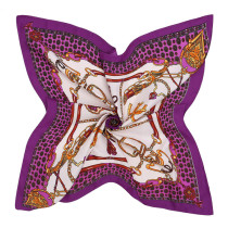30 Patterns Fashion Scarves For Women Shawl Print Silk Satin Hijab Scarf Female Bandana 70*70cm Luxury Brand Square Shawls Scarf