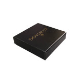 Custom Eco-friendly Hard Paperboard Packaging Hat gift boxes for Luxury Mens Tie Gift Box With Lid And Bottom