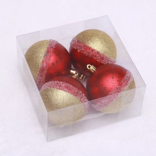 Yiwu Shuangyuan Made Christmas tree ball  Hanging Pendant Bola de Navidad