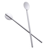 Barware Bartender Tools Multifunctional Straw Stainless Steel Bar Spoon Swizzle Stick Coffee Cocktail Mojito Wine Spoons