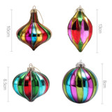 Colorful Hand Painted Glass Christmas ball Ornaments Christmas bauble Christmas items