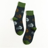 Cartoon Cotton Funny Couple Socks Street Sport Style Sweat Absorption Casual Lovers Socks