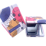 2021 Christmas Makeup mirror  convenient & high definition  portable travel pocket compact mirror in Christmas design