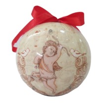 2021 New Design High Sales Christmas Paper Ball  For Holiday Wedding Party Decoration Supplies Hook Ornament Craft Gifts