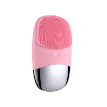 New Arrivals USB Rechargeable Mini Silicone Electric Face Cleansing Brush