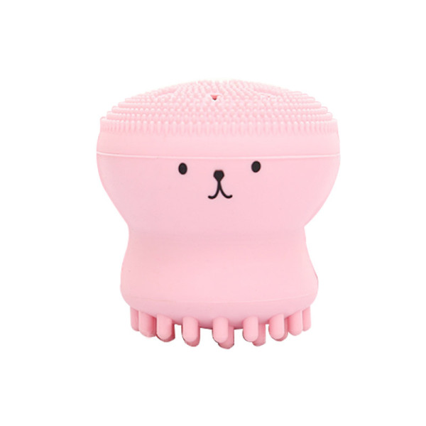 Cost-effective Product Deep Facial Clean Four Colors Small Octopus Silicone Facial Brush