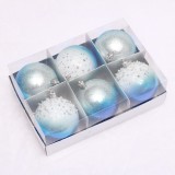 Hot Sale  Plastic Ball for Christmas Tree hanging with Painted