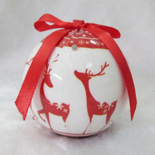 2021 New Design High Sales Christmas Paper Ball  For Holiday Wedding Party Decoration Supplies Hook Ornament Craft Gifts