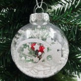 2021 New Design High Sales Christmas PET ball  For Holiday Wedding Party Decoration Supplies Hook Ornament Craft Gifts