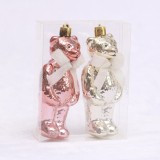 Fashionable decoration Shatterproof plastic Christmas Tree Ornaments ball Set