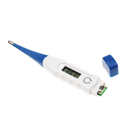 Popular electronic thermometers for oral and axillary use throughout the family