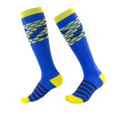 Anti-slip Shock Absorption Football Running Basketball Socks High Tube Compression Bamboo Soccer Sock, Custom Compressing Socks