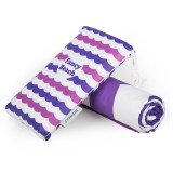 Hot selling microfiber beach towel with cotton towel