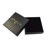 Custom Eco-friendly Hard Paperboard Packaging Hat gift boxes for Luxury Mens Tie Gift Box With Lid And Bottom