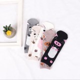 High Quality Cute Women Tube Animal  Socks Wholesale Low MOQ