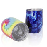 12oz Double Wall Stainless Steel Insulated Bottle Vuccum Flask Insulate Metal Water Egg Car Mugs Bottle Wine Tumbler