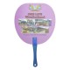 Good quality advertising plastic hand fan printed plastic pvc fan fashion customized hand fan