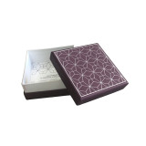 Online shipping shop custom design hot fashion design jewelry packing box with different insert