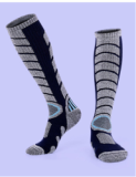 Wholesale Compression Seamless Anti Odor Colored Sublimation Cycling Socks Custom Tube